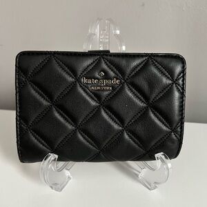 Kate Spade New York Natalia Medium Bifold Wallet - Black